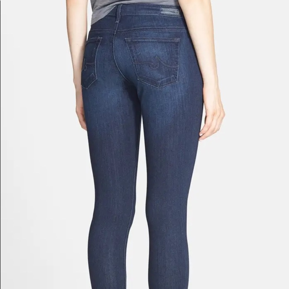 AG Adriano Goldschmied The Legging Skinny Ankle Knit Luxe Jeans 26R
